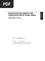 Rules For The Survey and Construction of Steel Ships: Part M