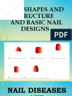 Nail Shapes and Structure and Basic Nail Designs