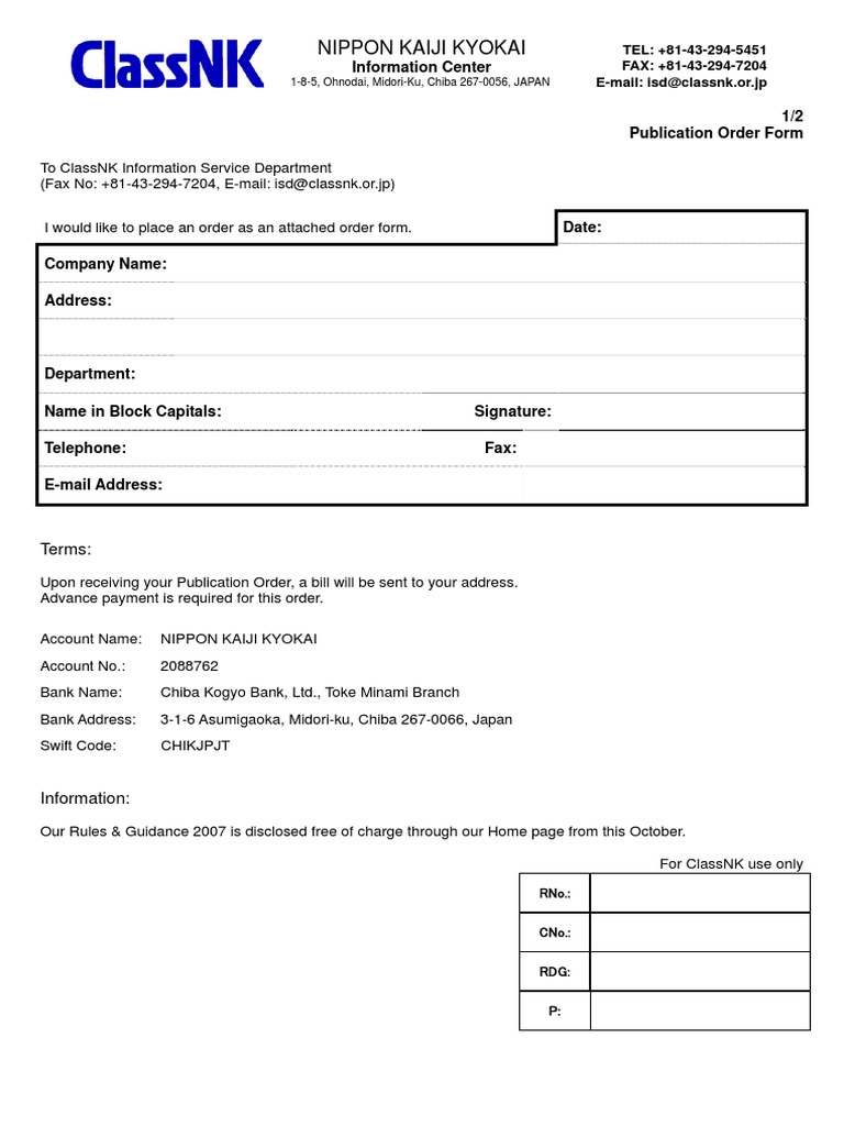 Nippon Kaiji Kyokai Information Center PDF Ships Shipping