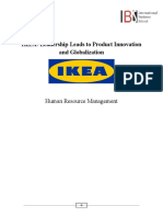 IKEA - Leadership Leads To Product Innovation and Globalization