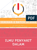 (OPTIMA) Pembahasan Seminar Part 2 BATCH IV 2020