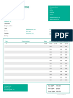 Sole Trader Vat Template