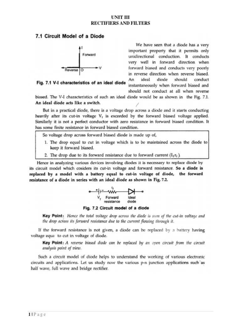 Rectifiers and Filters Overview | PDF | Technology & Engineering