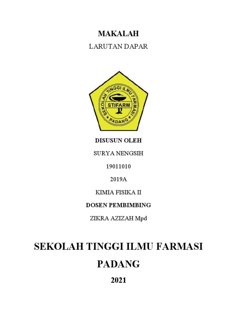 Pemahaman Larutan Dapar dalam Kimia | PDF | Kajian Bahasa Asing