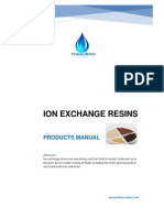 Ion Exchange Resins: Products Manual