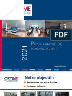 Programme de Formation 2021 Du CETIME Version Juin 2021- TXT-édition TBsTN.28.05.2021-PDF-X (6356Ko)Mod