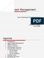 Scrum - Agile Project Management: Joint Advanced Student School