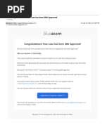 Gmail - Alan, Congratulations! Your Loan Has Been SBA Approved!