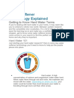 Water Softener Terminology Explained: Getting To Know Hard Water Terms