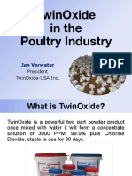 Twinoxide in The Poultry Industry: Jan Verwater