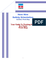 New Hire Safety Orientation: Your Guide To Working Safely in A Tesco Work Shop