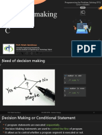 C Program Decision Making