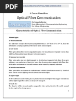 Lecture 3 - Adv, Disadv and Applications of OFC