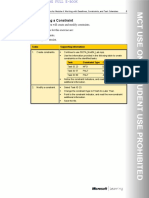 Exercise 3: Setting A Constraint