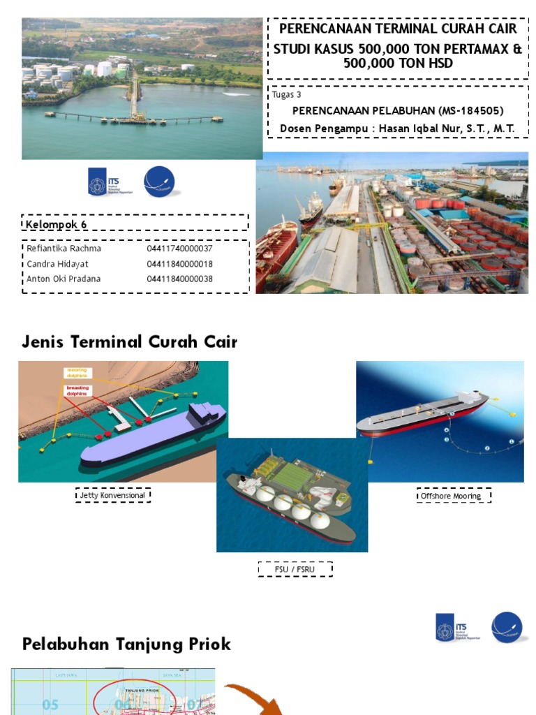 Perencanaan Terminal Curah Cair - PPT | PDF