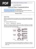 Lecture 7 - Modes of Fiber (Optical Fiber Communication)