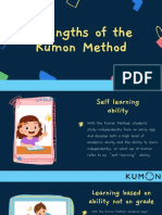 Strengths of The Kumon Method