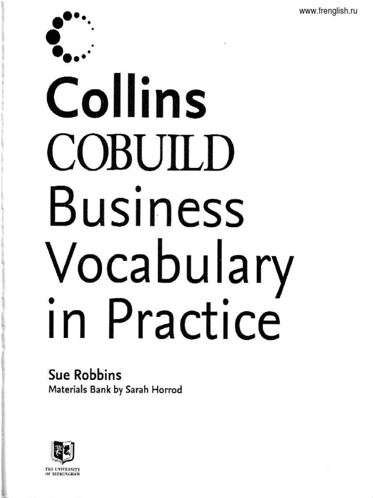 Collins Business Vocabulary in Practice PDF