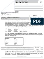 Class 02: To Be Grammar Notes