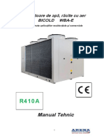 Manual chiller Bicold  seria WBA-E