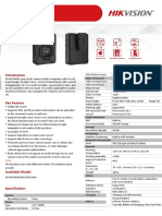 DS-MCW405 Series Body Camera - Compact 1080p HD Video and Long Battery Life