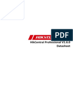 HikCentral Professional - V1.6.0 - Datasheet - 20200302