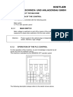 Manual Control Kistler Siemens PLC Op7