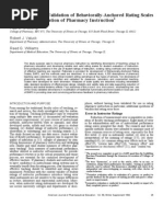 Download Development and Validation of Behaviorally-Anchored Rating Scales by Faith Browning SN51127897 doc pdf