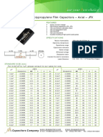 Premium Metallized Polypropylene Film Capacitors - Axial - JFX