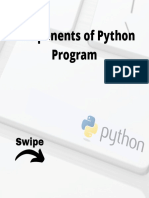 Components of A Python Program