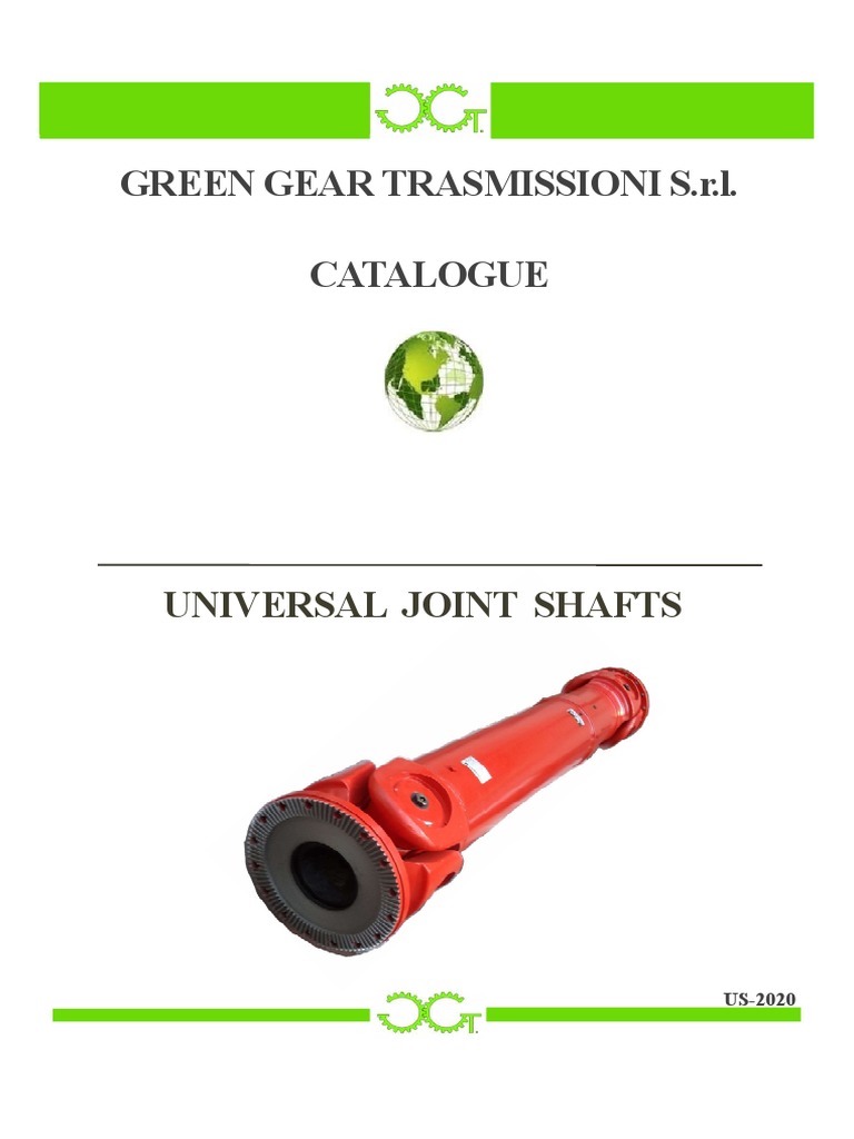 Universal Shaft Solutions Overview | PDF | Bearing (Mechanical ...