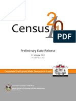 Census: Preliminary Data Release