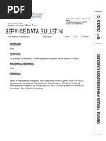 Service Data Bulletin: Problem