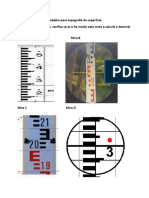 Trabalho Para Topografia de Superficie