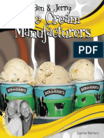 Ben & Jerry - Ice Cream Manufacturers