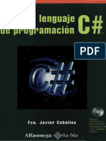 El Lenguaje de Programacion C# - Javier Ceballos
