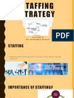 Staffing Strategy