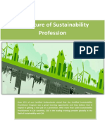 Future of Sustainability Profession