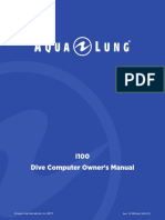 Dive Computer Owner's Manual I100: © Aqua Lung International, Inc. (2017) Doc. 12-7876-r04 (10/11/17)