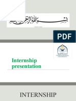 Internship Presentation