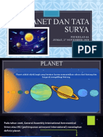 Planet Dan Tata Surya