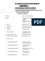 Susunan Pengurus BAPOPSI Kecamatan Margaasih 2020-2024