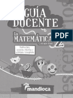 La Matemática en Mis Días 2 - Guía Docente