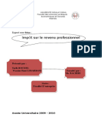 Impot Sur Le Revenu Professionel