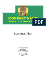 Business Plan Ice Cream Parlor