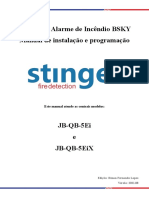 JB-QB-5Ei(X) - Manual das Centrais de Alarme de Incêndio STINGER FIRE