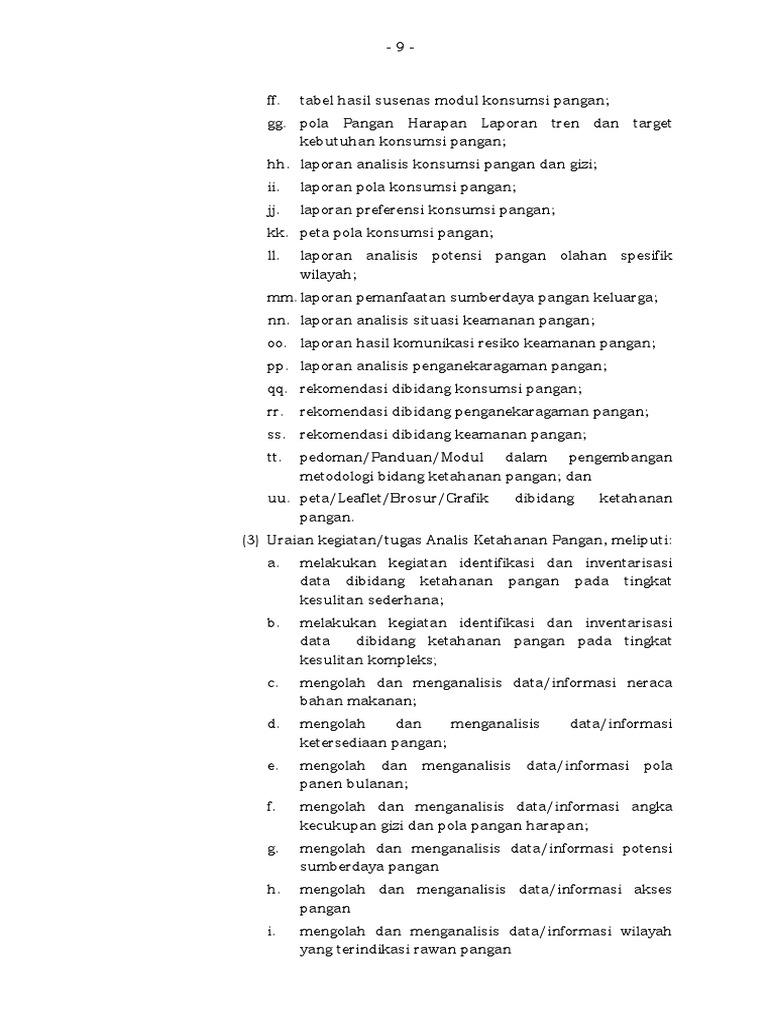 Analisis dan Rekomendasi Ketahanan Pangan | PDF | Kesehatan Holistik