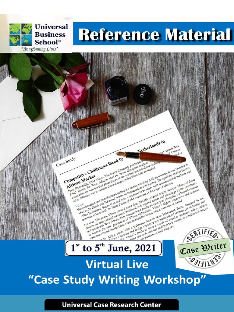 UniversalCaseResearchCentre RefMaterial Rev1 | PDF | Case Study | Writers