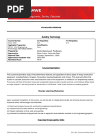 Construction Methods: CIVL-1005 - Construction Methods, Page 1/7 © 2020 Fanshawe College of Applied Arts & Technology