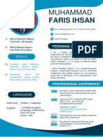 CV Muhammad Faris Ihsan 13 April 2021
